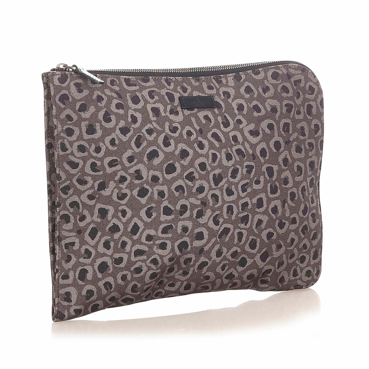 G*G Leopard Print Nylon Clutch Bag (SHG-20632)