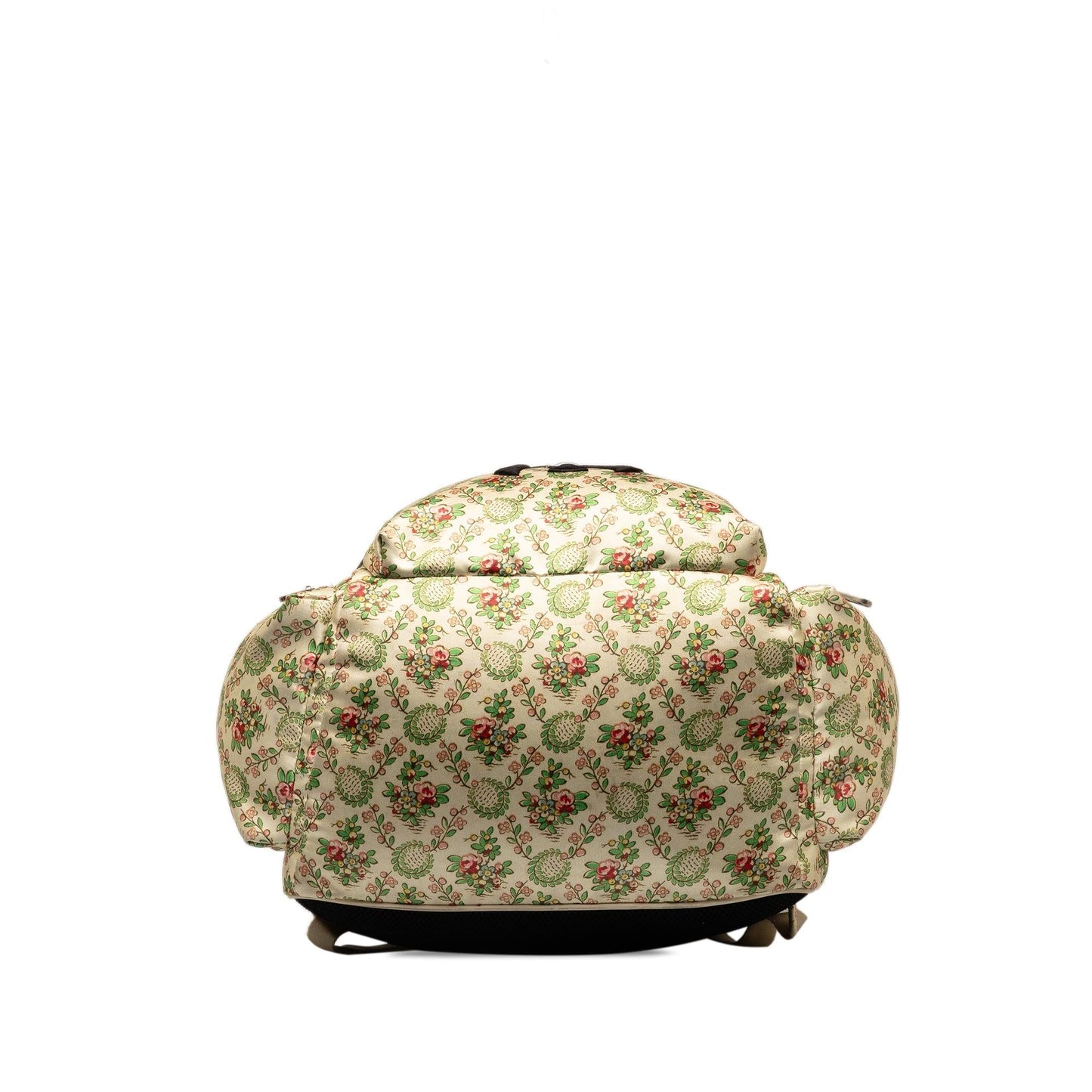 Gucci MLB Floral Satin NY Yankees Patch Backpack (SHG-RhoNm4)