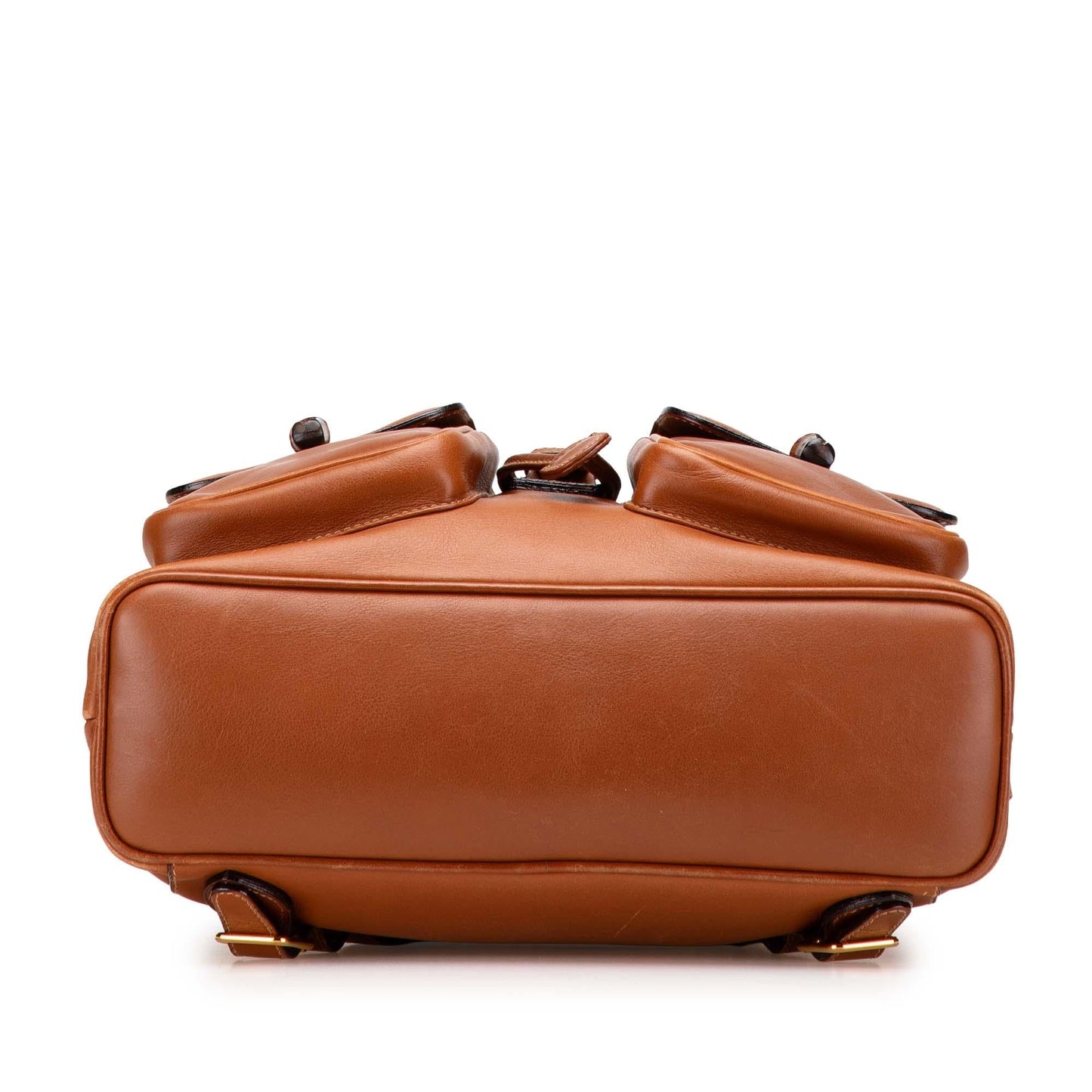 Gucci Medium Calfskin Bamboo Drawstring Backpack