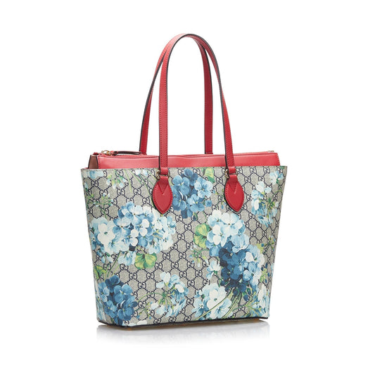 Gucci Medium GG Supreme Blooms Tote (SHG-708NRJ)