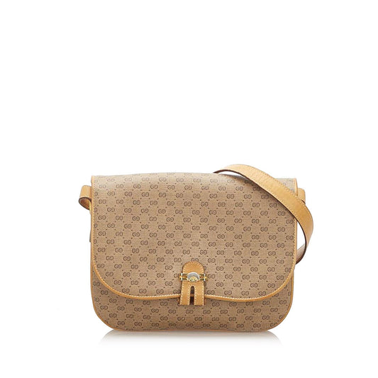 G*G Micro GG Canvas Crossbody Bag (SHG-18770)