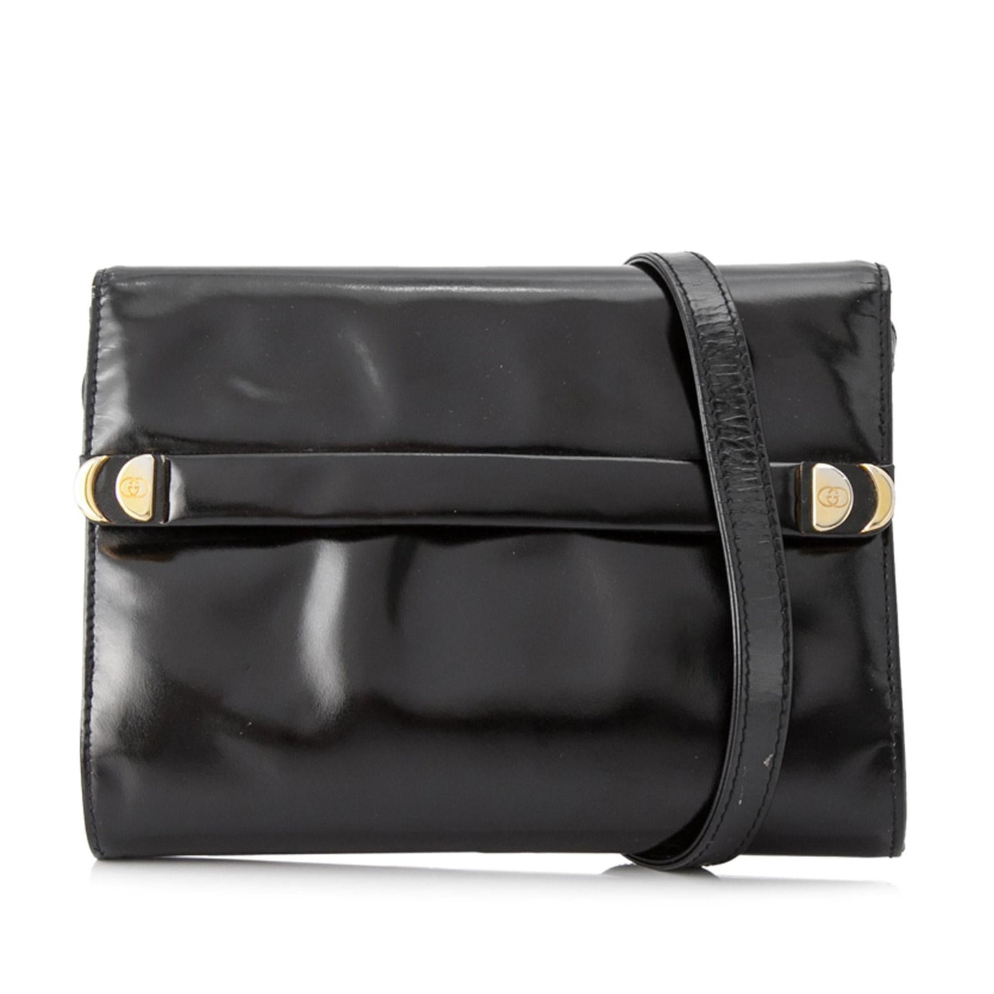 Gucci Patent Leather Crossbody Bag (SHG-SF1CzA)