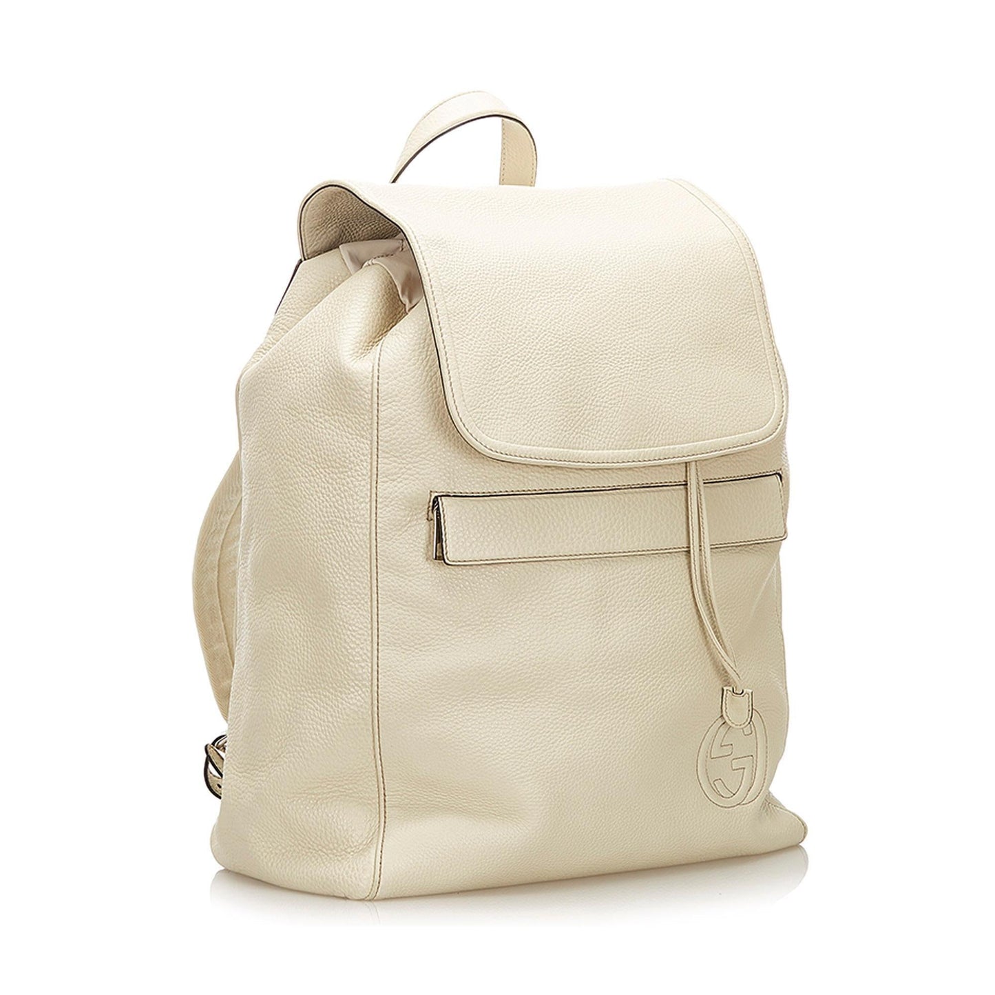 G*G Soho Leather Drawstring Backpack (SHG-18668)