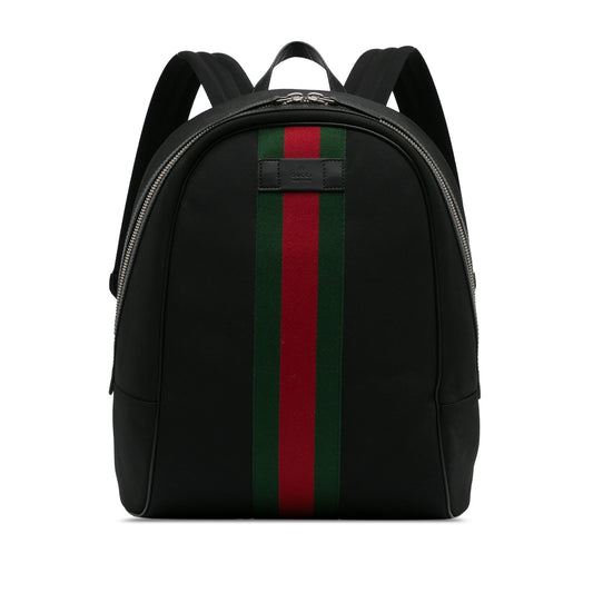 Gucci Techno Web Canvas Backpack (SHG-HShuVx)