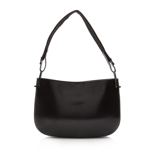 G*G Vintage Leather Shoulder Bag (SHF-14627)