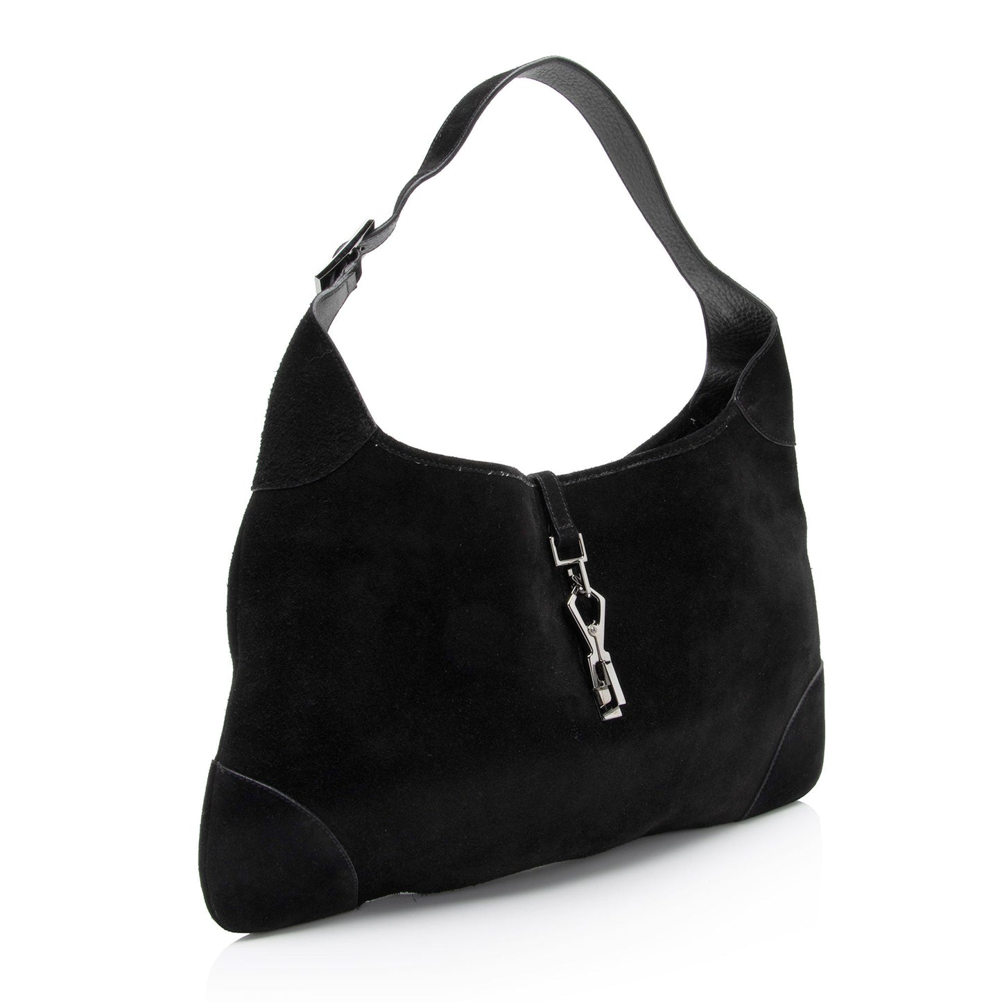 Gucci Vintage Suede Leather Jackie Hobo (SHF-jQkAHZ)
