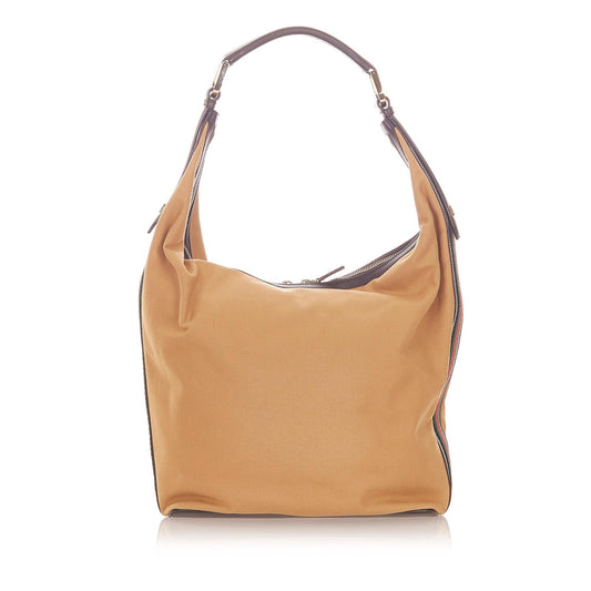 G*G Web Canvas Shoulder Bag (SHG-19813)