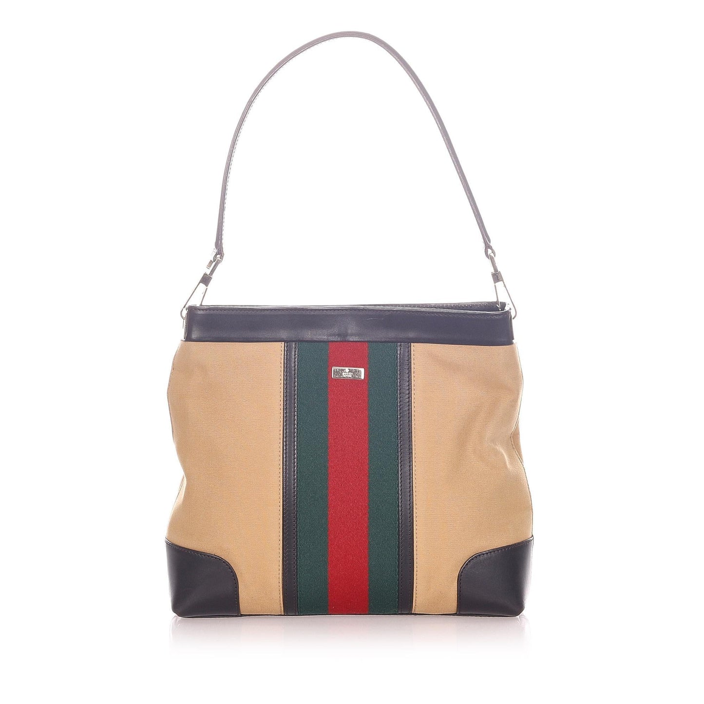 G*G Web Canvas Shoulder Bag (SHG-20377)