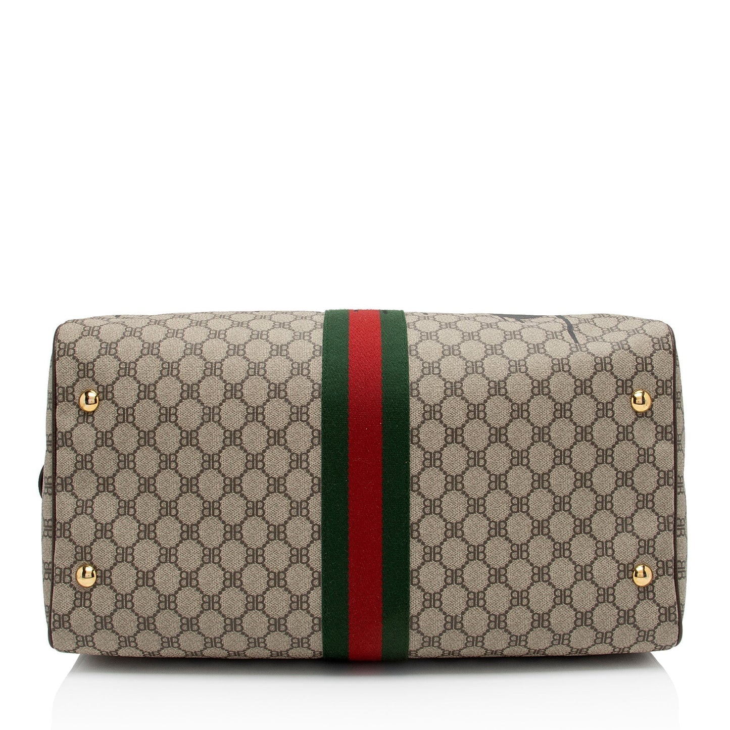 Gucci x Luxury Balenciaga  GG Supreme The Hacker Project Graffiti Duffle Bag (SHF-qGpKTv)
