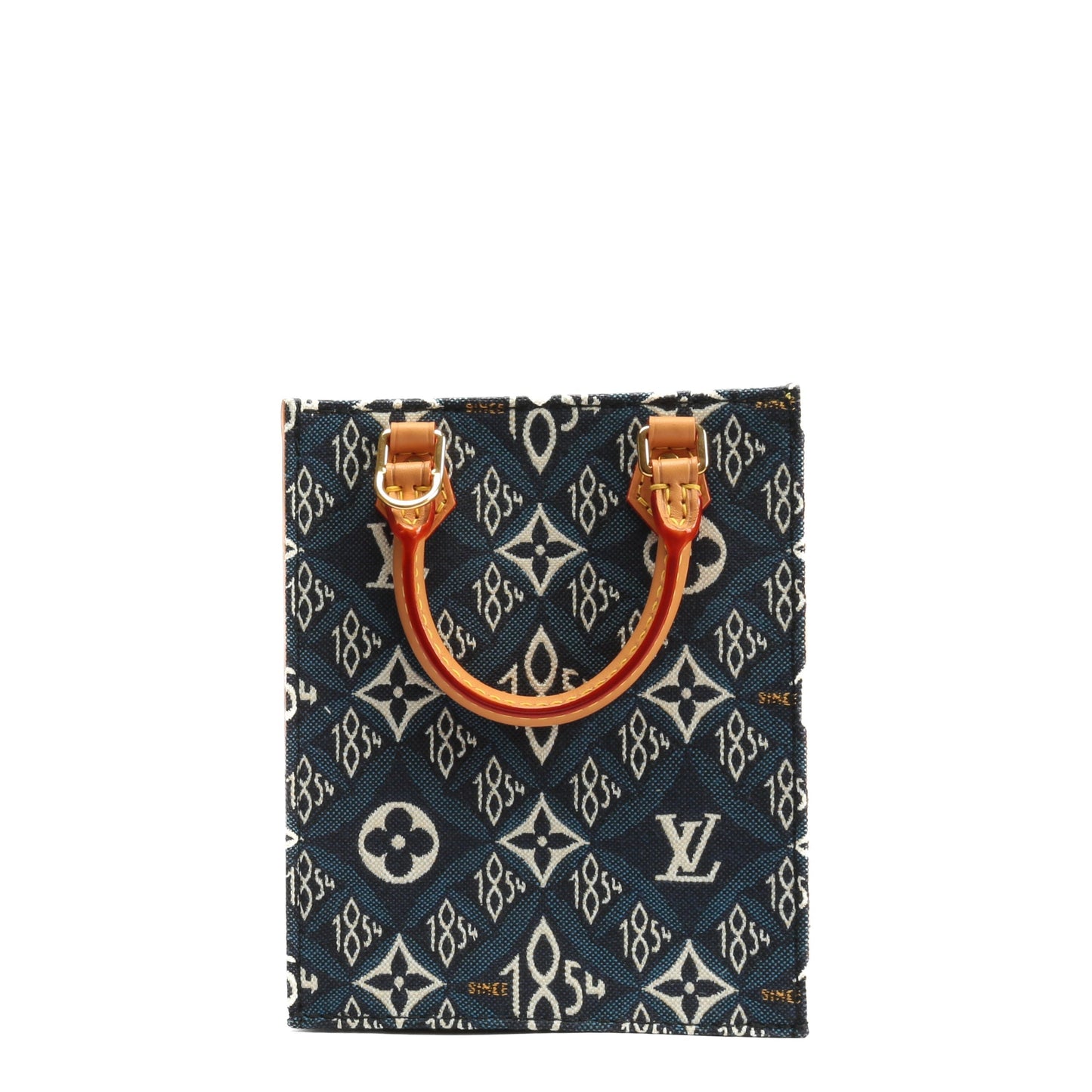 LOUIS VUITTON Since 1854 Petit Sac Plat Blue Crossbody