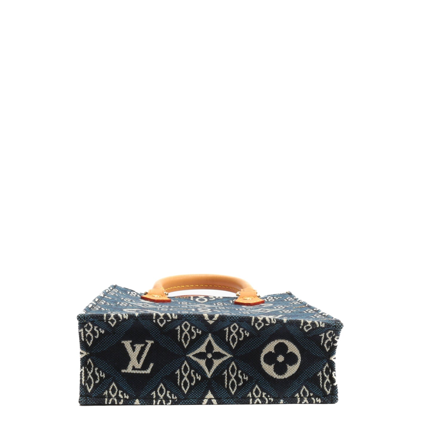 LOUIS VUITTON Since 1854 Petit Sac Plat Blue Crossbody