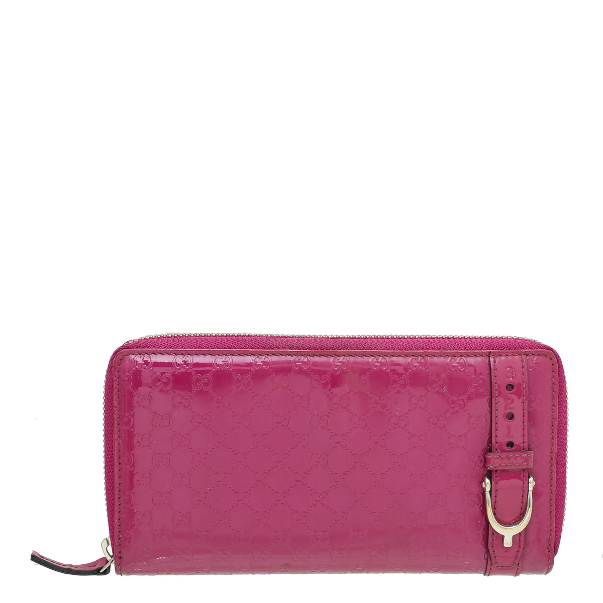 Gucci Fuchsia MicroGuccissima Nice Wallet