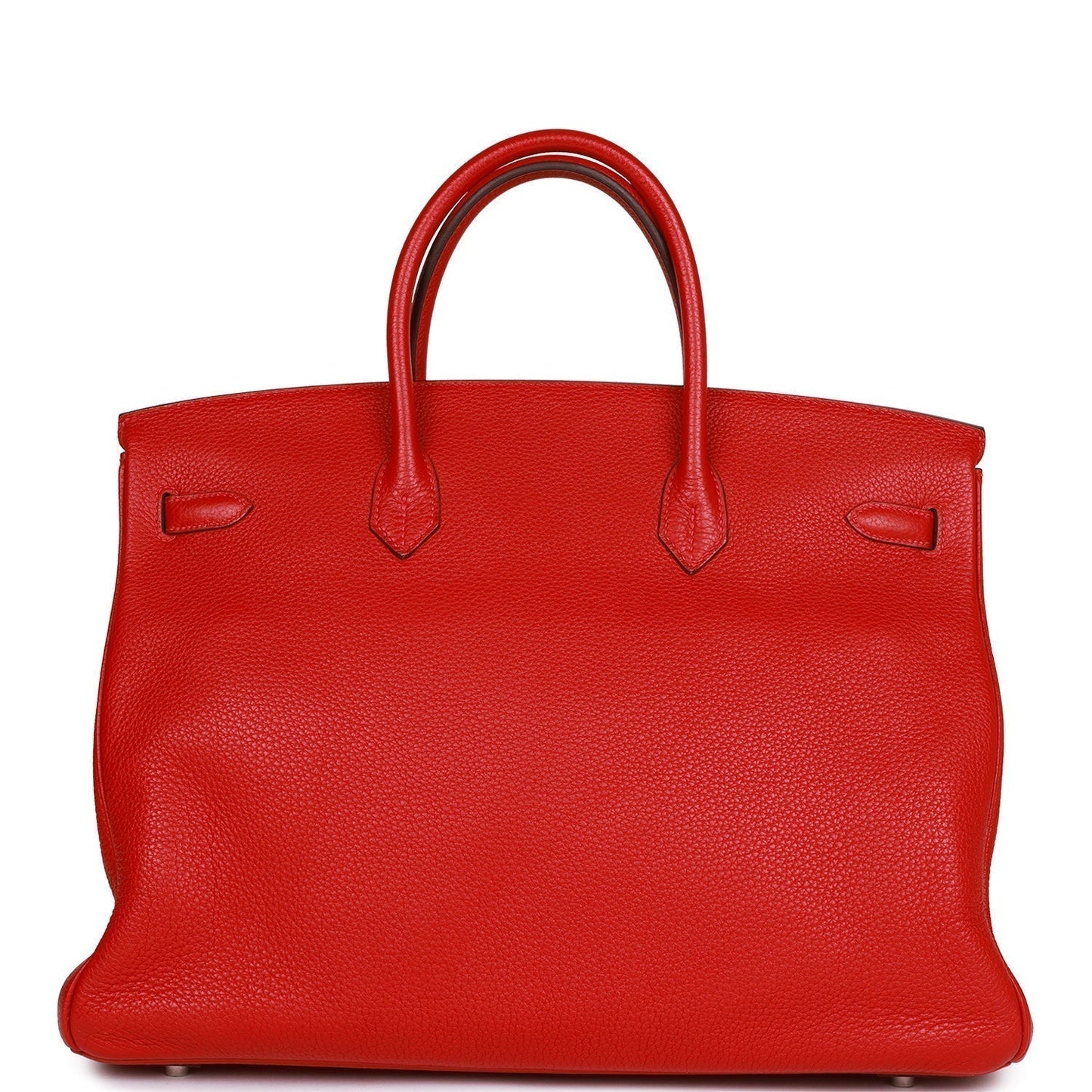 Top Quality Hermes Birkin 40 Rouge Casaque Togo Palladium Hardware