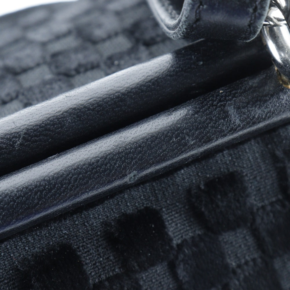 CHANEL Shoulder Bag A33096 Velor black Gamaguchi 2WAY COCO Mark ChainShoulder Women Used