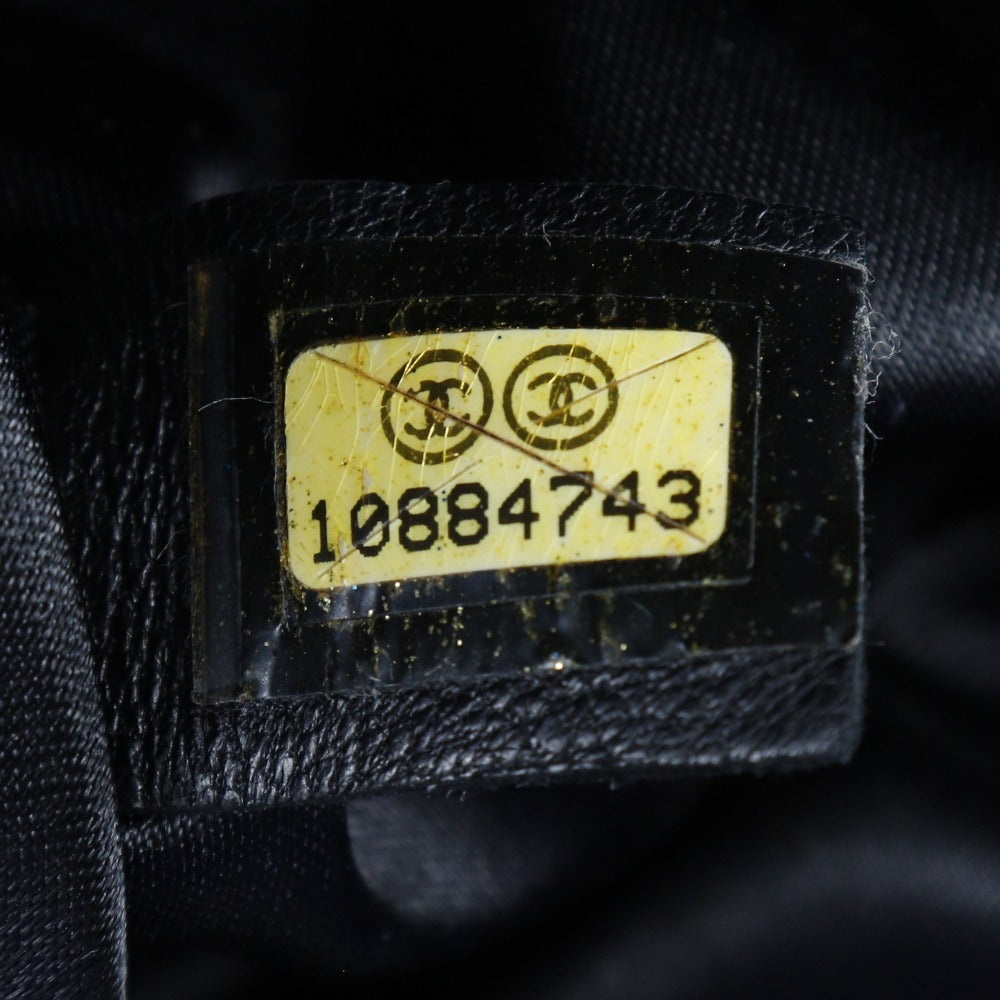 CHANEL Shoulder Bag A33096 Velor black Gamaguchi 2WAY COCO Mark ChainShoulder Women Used