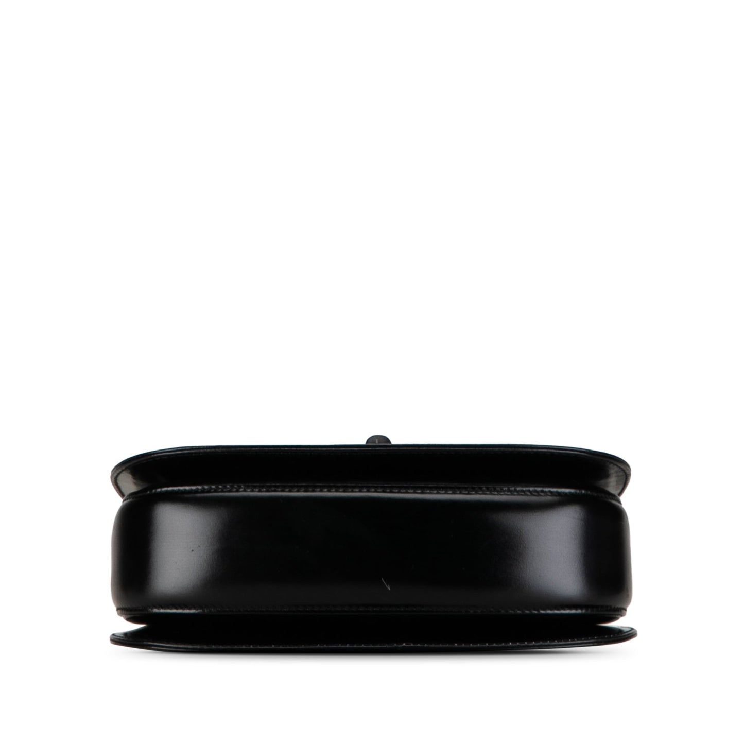 GUCCI Small Leather Bamboo Night Satchel