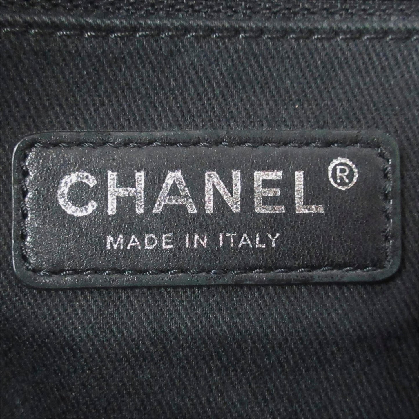 Chanel Small Deauville Tote Bag Gray