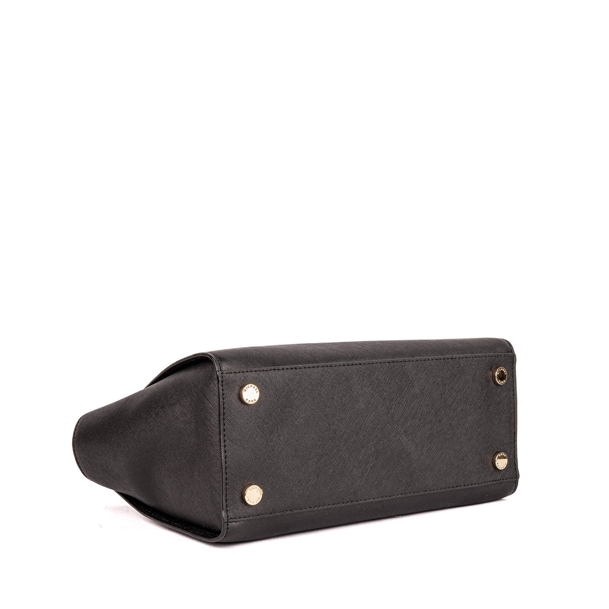 Selma Medium Black Satchel