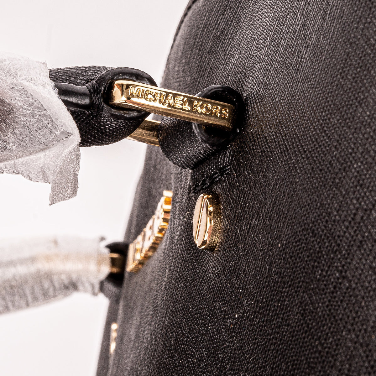 Selma Medium Black Satchel