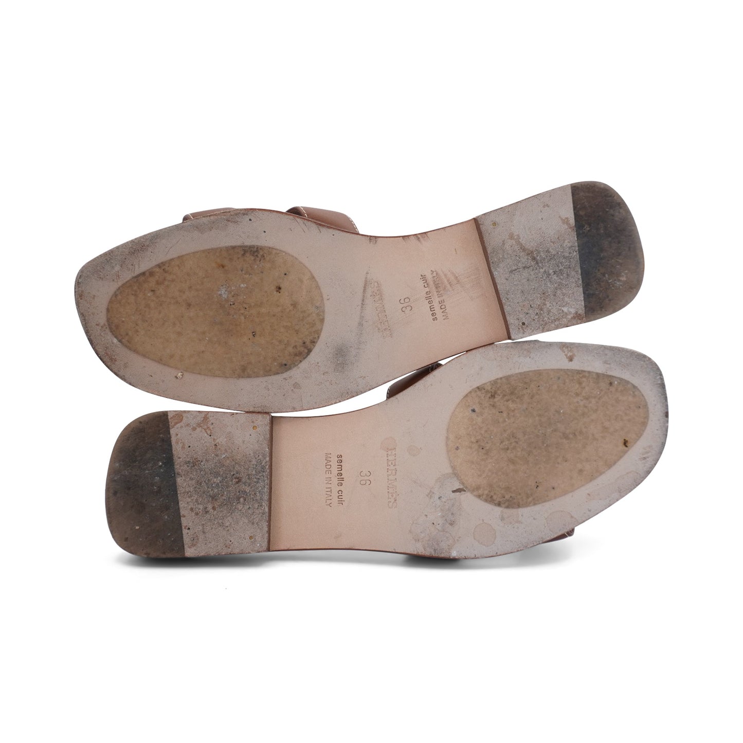 Hermes 'Oran' Sandals - Women's 36