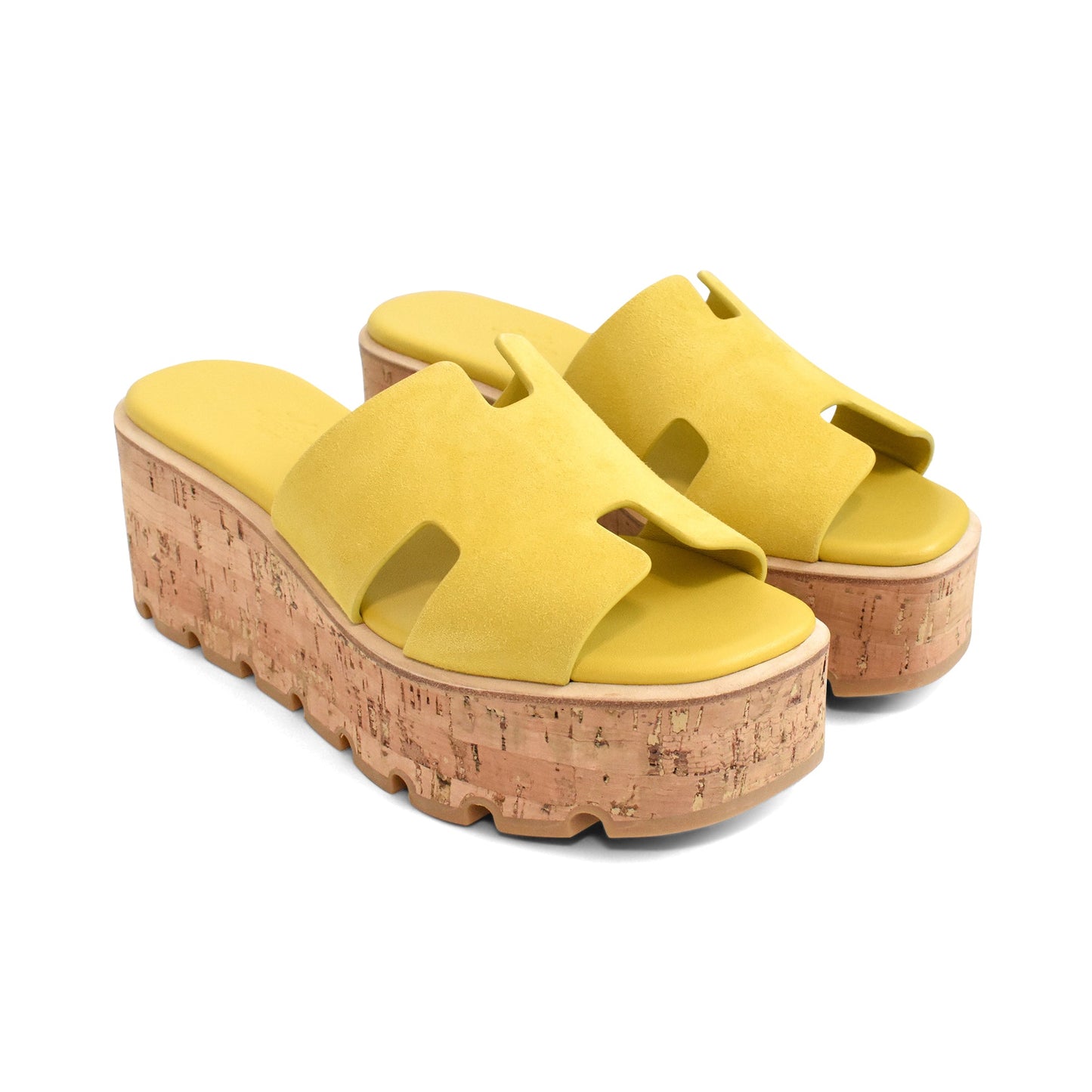 Hermes 'Eze 30' Platform Sandals - Women's 37