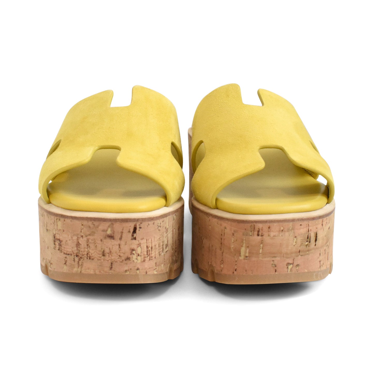 Hermes 'Eze 30' Platform Sandals - Women's 37