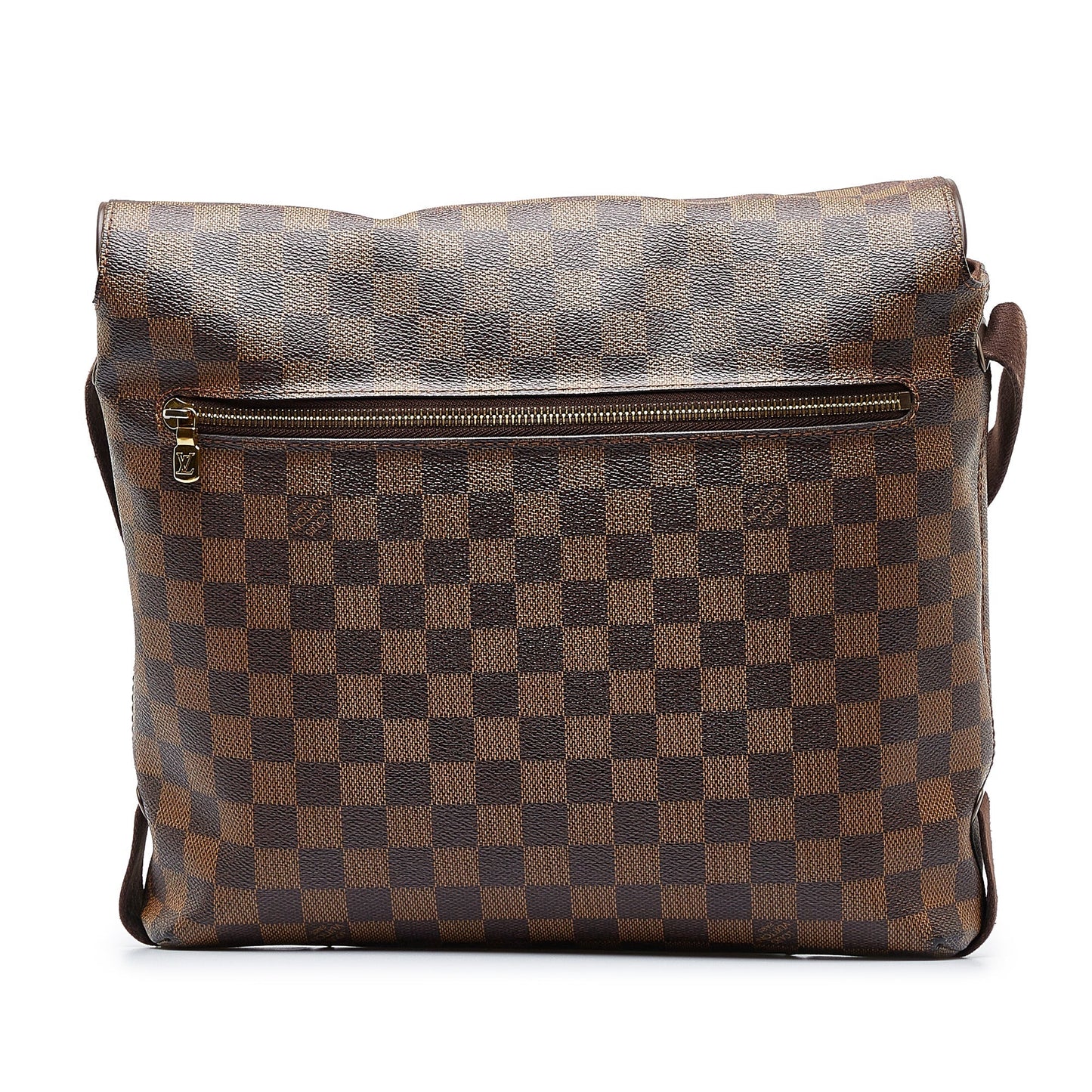 LOUIS VUITTON Damier Ebene Brooklyn MM Crossbody Bag