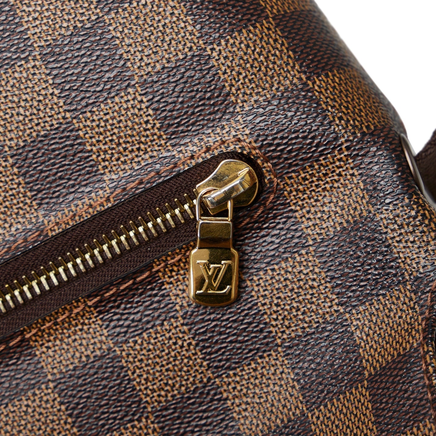 LOUIS VUITTON Damier Ebene Brooklyn MM Crossbody Bag