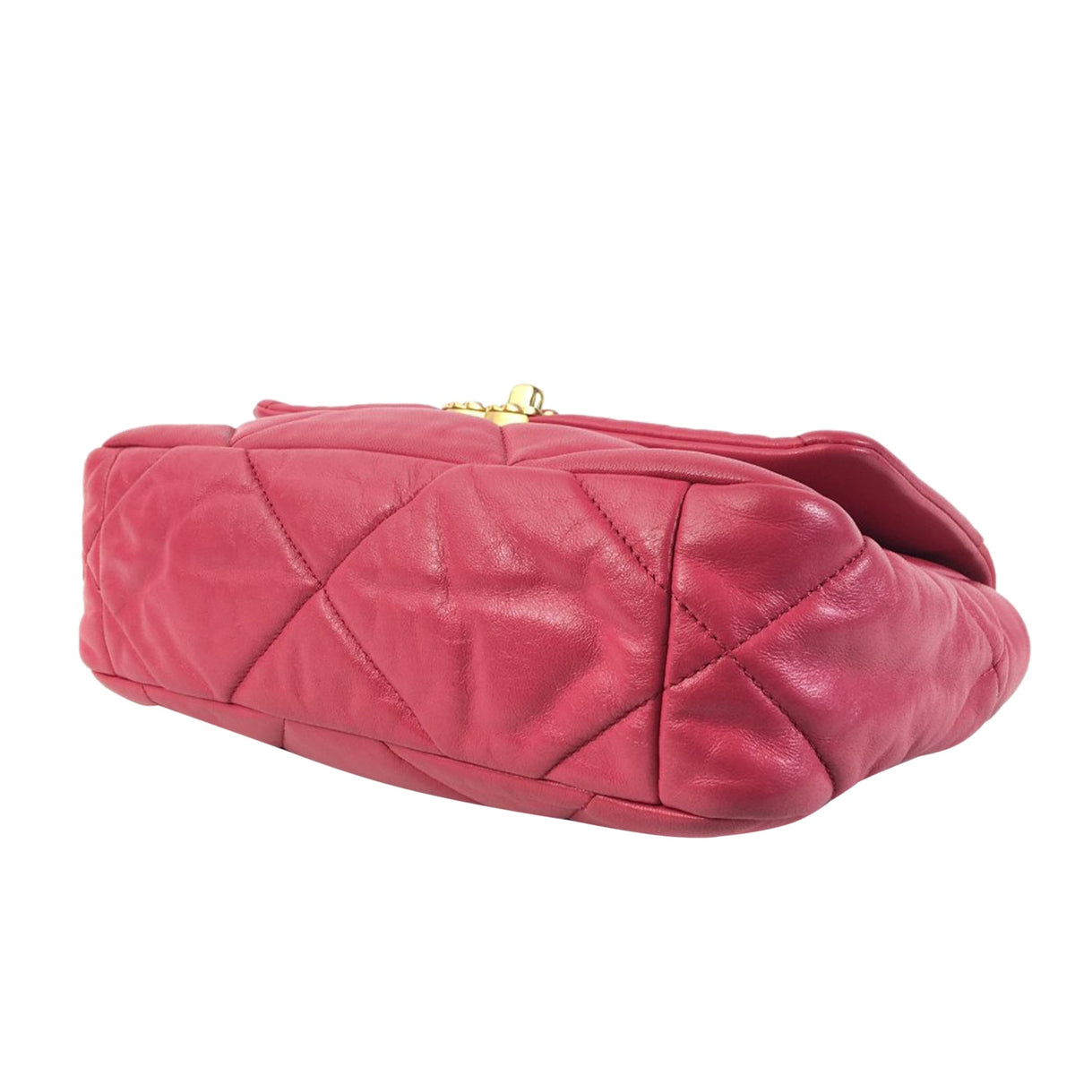 Pink Chanel Medium Lambskin 19 Flap Satchel