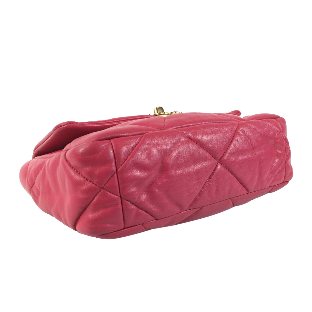 Pink Chanel Medium Lambskin 19 Flap Satchel