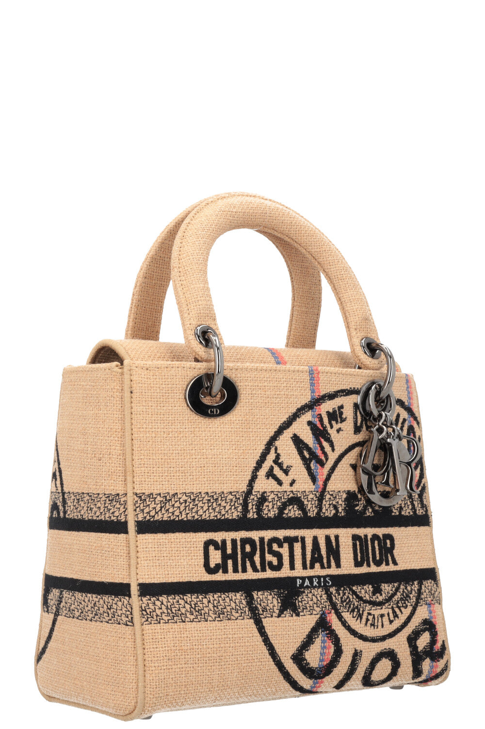 CHRISTIAN DIOR Lady D-Lite Medium Crossbody Bag Jutecanvas