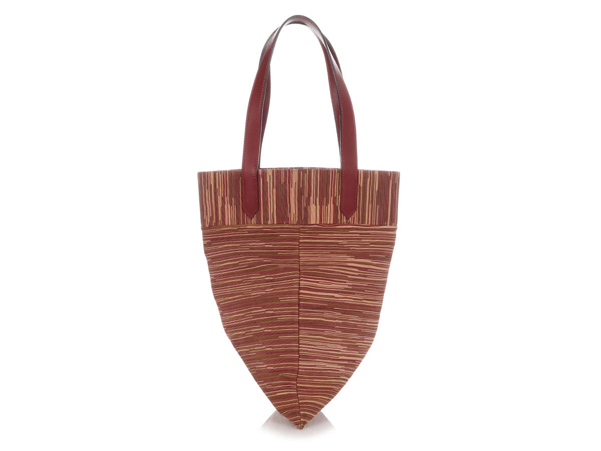 Hermès Vintage Rouge H Vibrato Jules Mini Tote