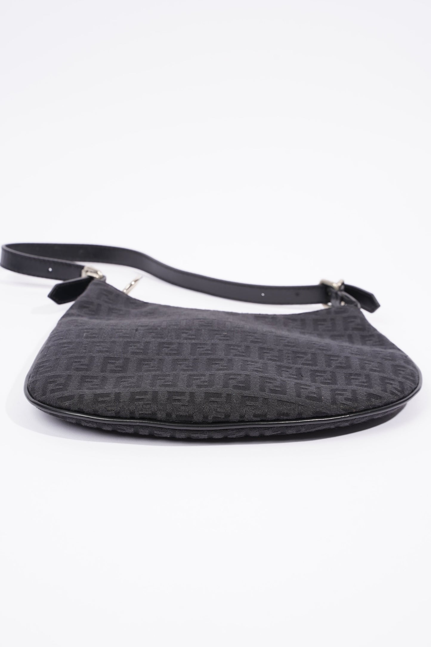 Fendi Baguette Bag Black Canvas