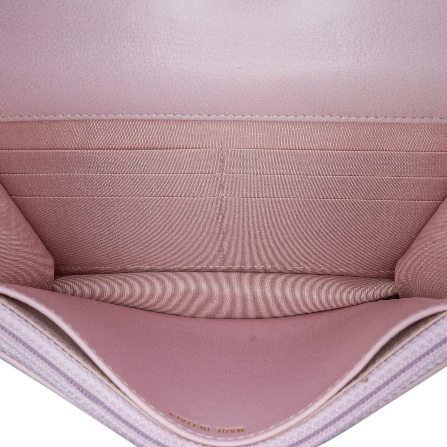 Pink Chanel Quilted Lambskin 19 Wallet on Chain Satchel