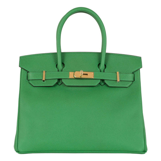 Hermès 30cm Birkin Bambou Epsom Leather Gold Hardware