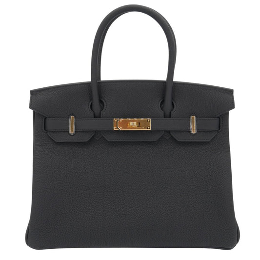 Hermès 30cm Birkin Black Togo Leather Gold Hardware