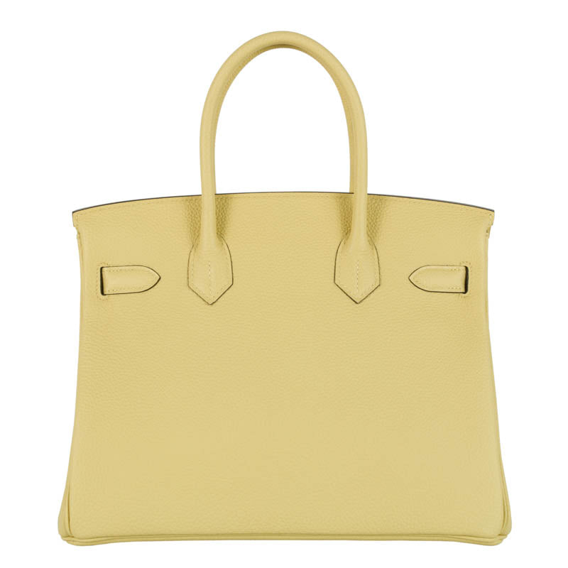 Hermès 30cm Birkin Jaune Poussin Togo Leather Gold Hardware