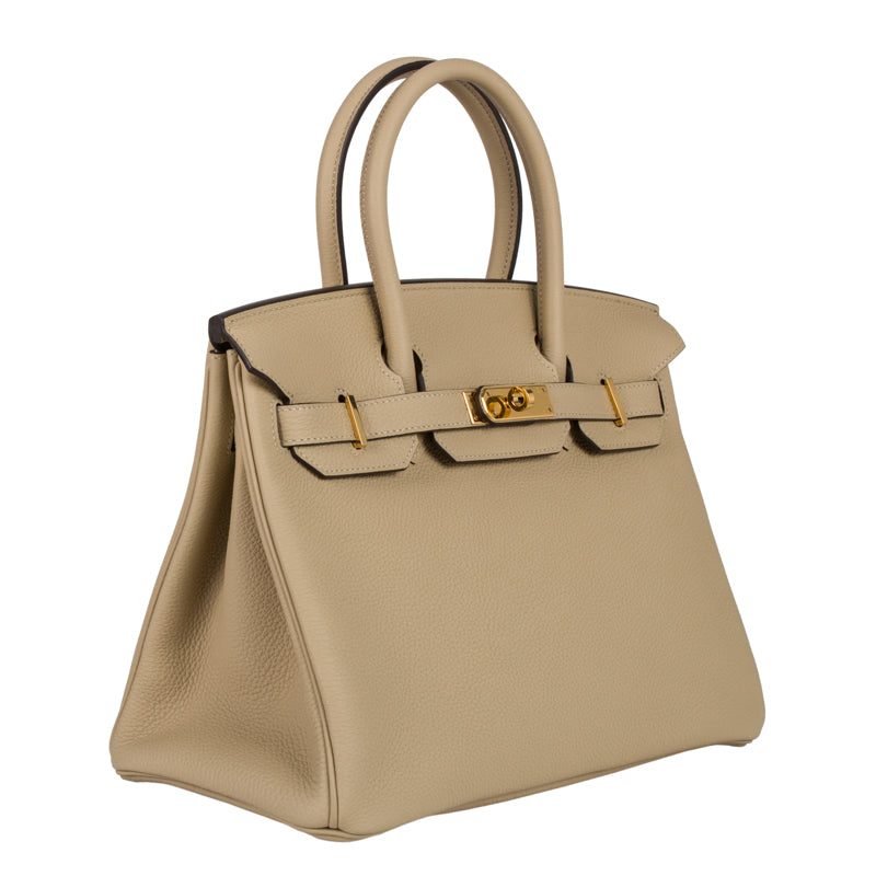 Hermès 30cm Birkin Trench Togo Leather Gold Hardware