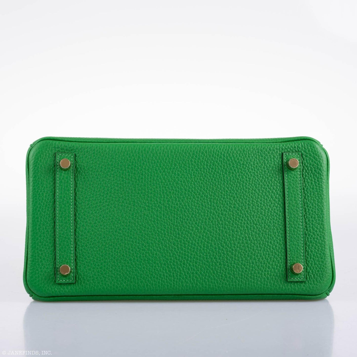 Hermès Birkin 25 Bambou (Bamboo) Green Togo with Gold Hardware