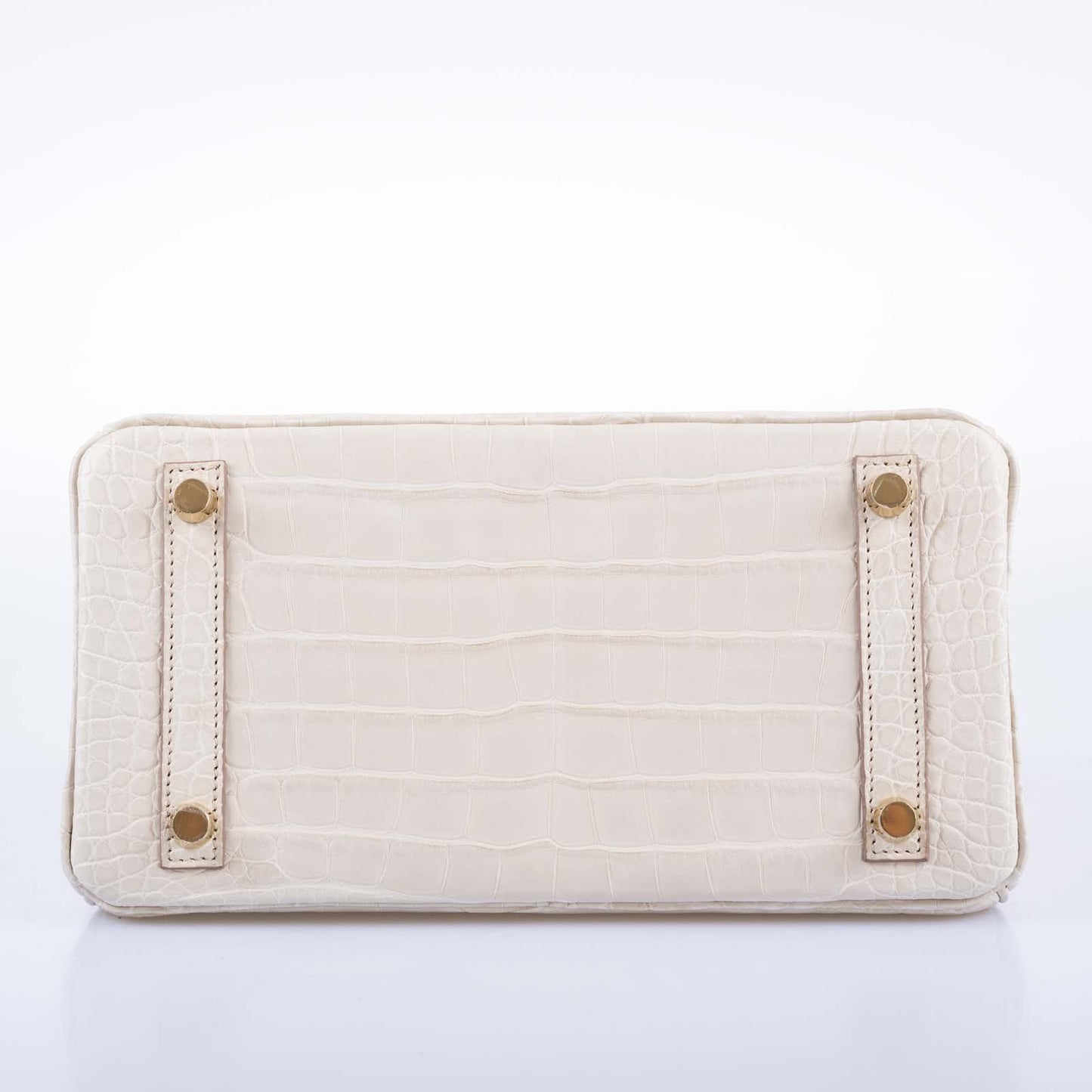 Hermès Birkin 25 Beton Matte Alligator Gold Hardware