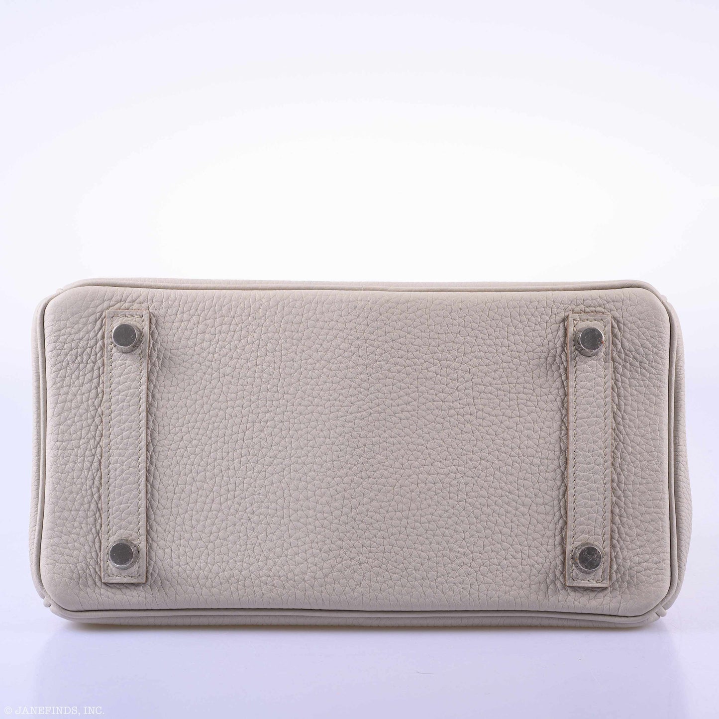 Hermès Birkin 25 Beton Togo Palladium Hardware - 2019, D