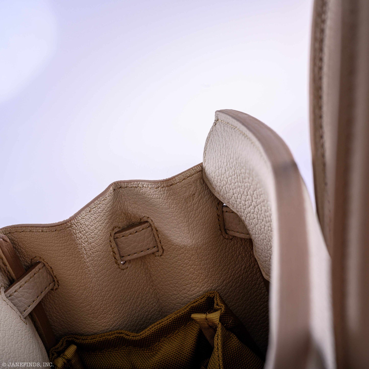 Hermès Birkin 25 Beton Togo Palladium Hardware - 2019, D