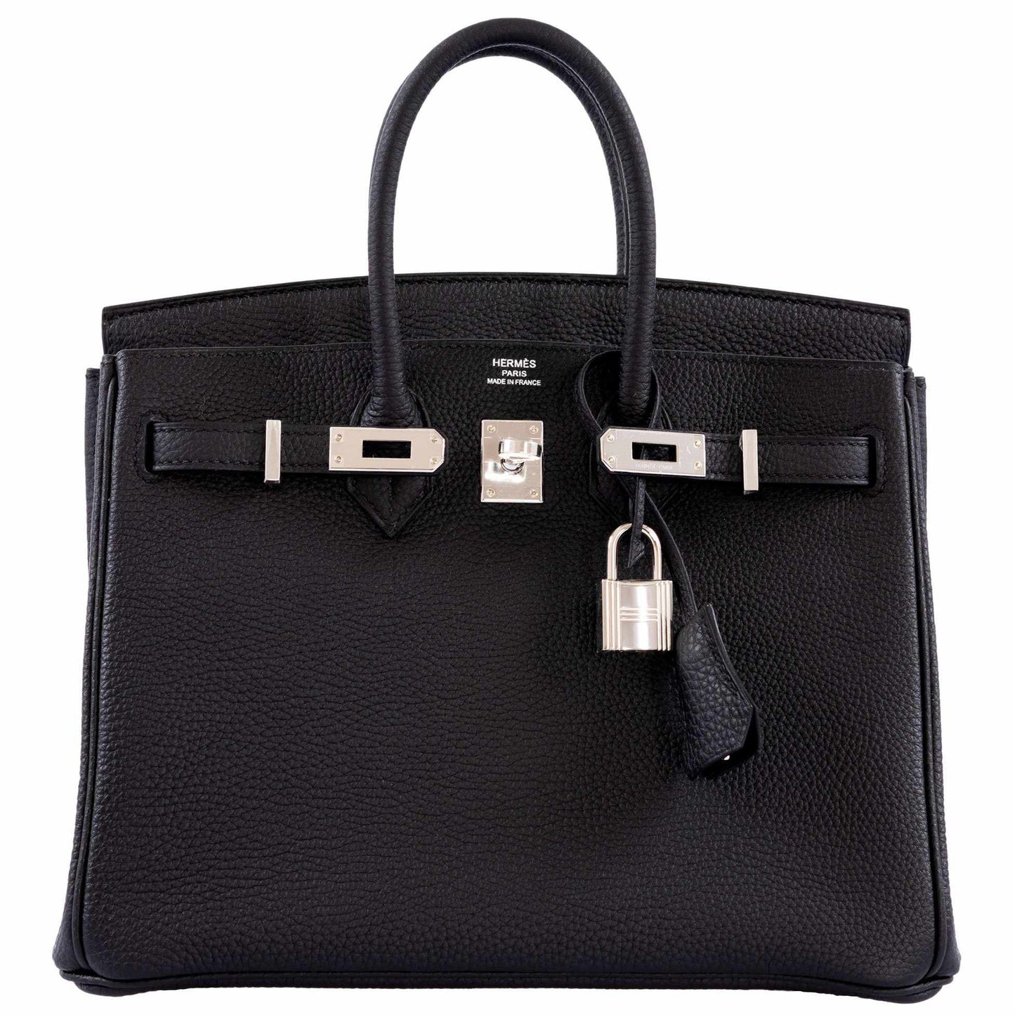 Hermès Birkin 25 Black Togo Palladium Hardware