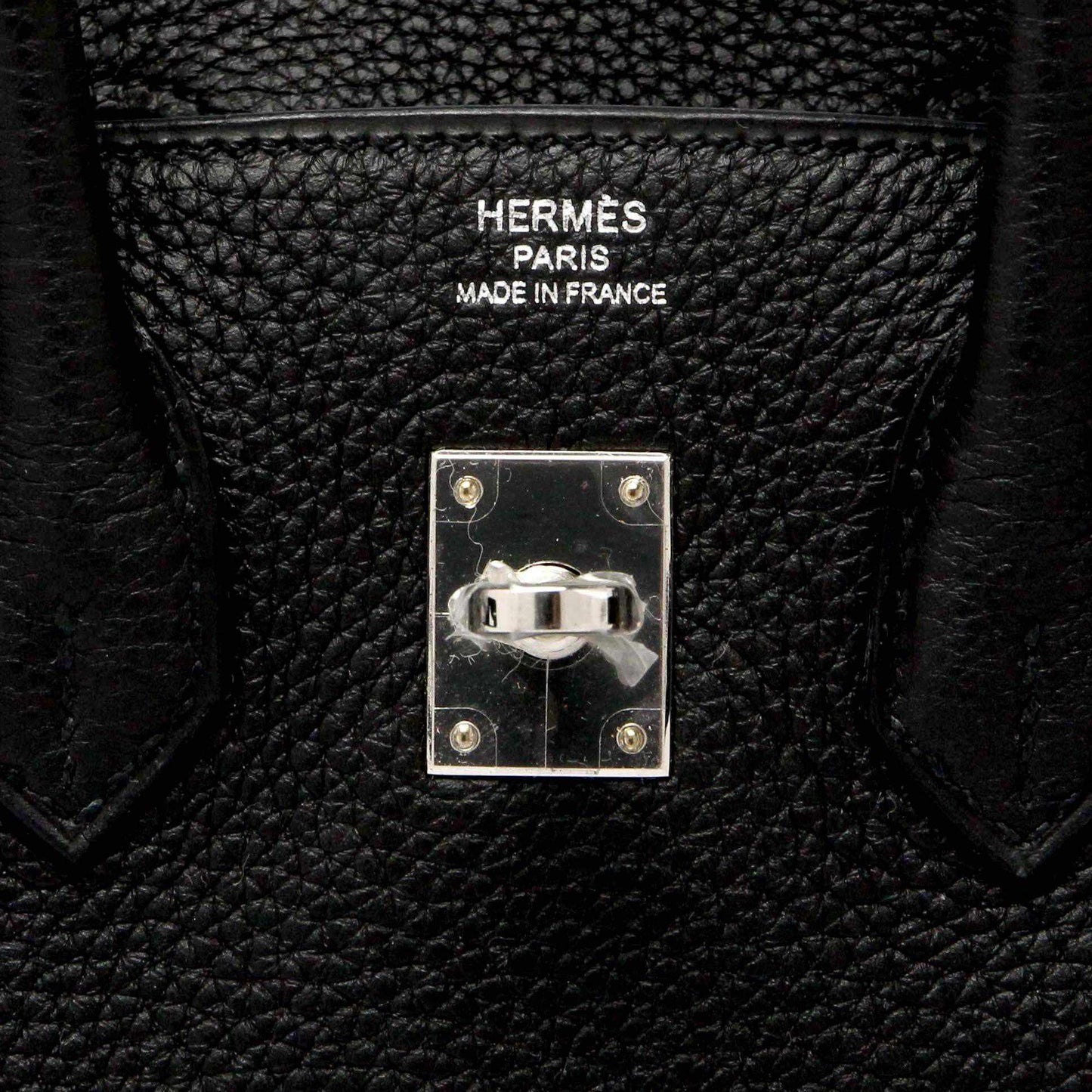 Hermès Birkin 25 Black Togo Palladium Hardware