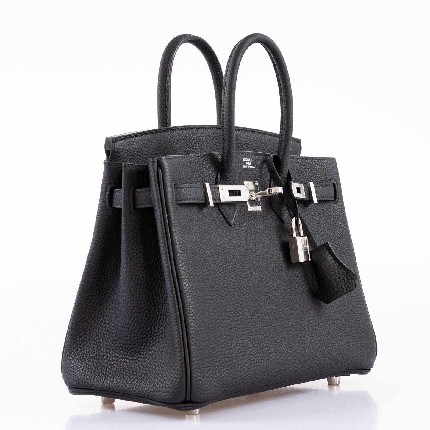 Hermès Birkin 25 Black Togo Palladium Hardware