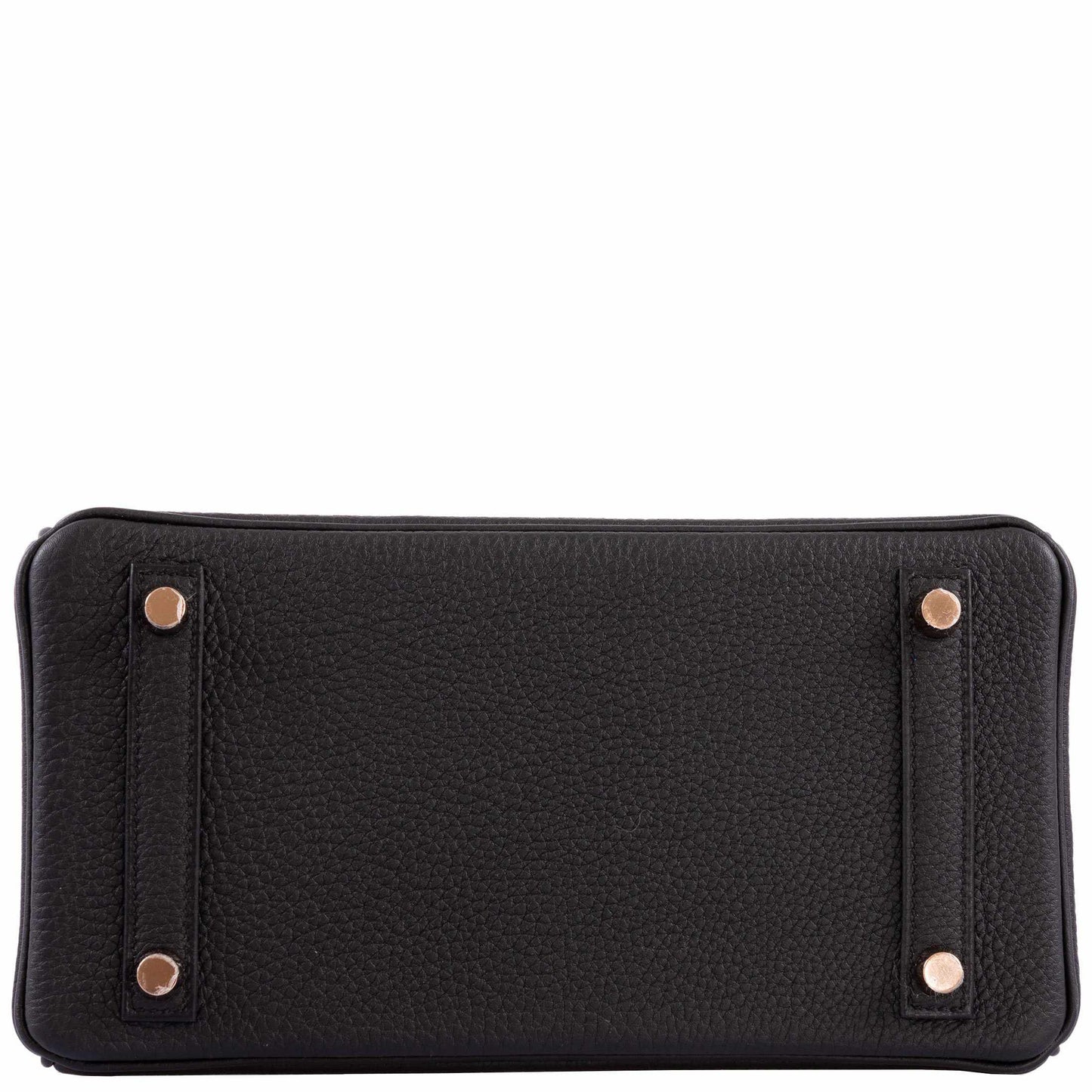 Hermès Birkin 25 Black Togo leather Rose Gold Hardware