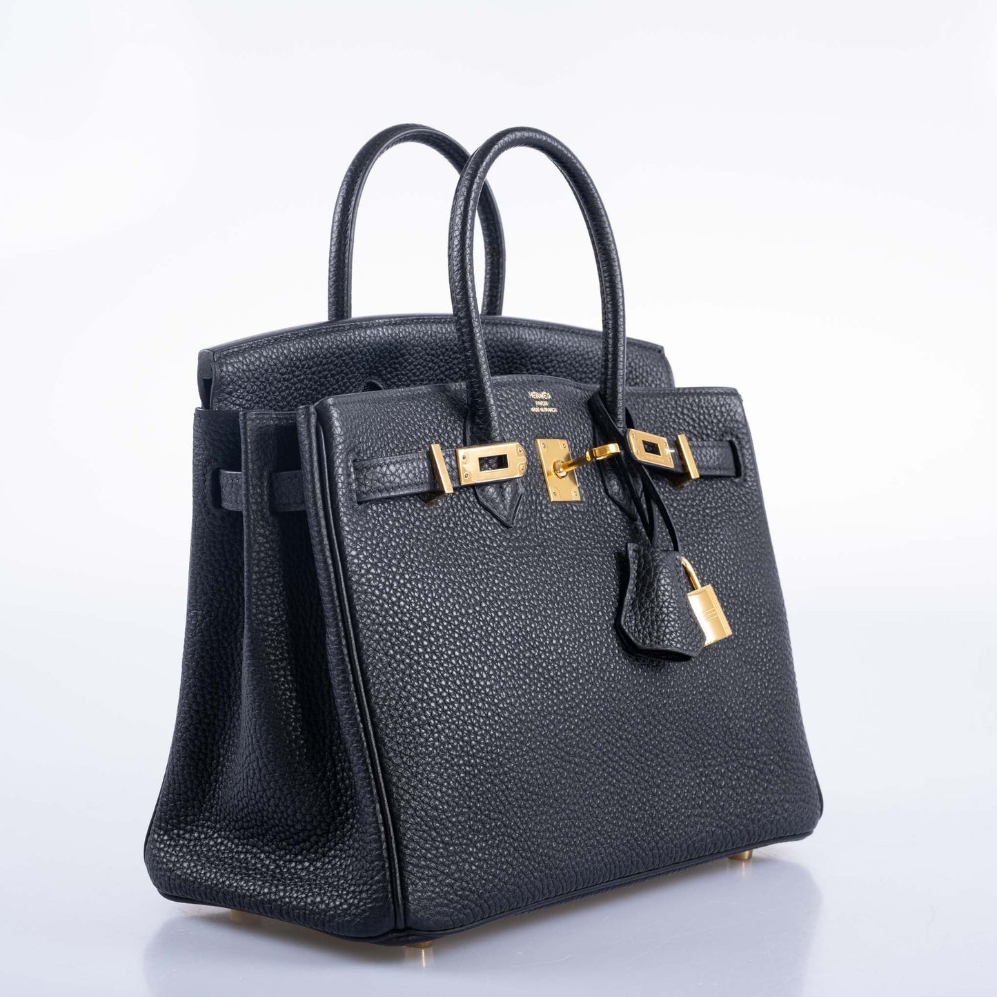 Hermès Birkin 25 Black Togo with Gold Hardware