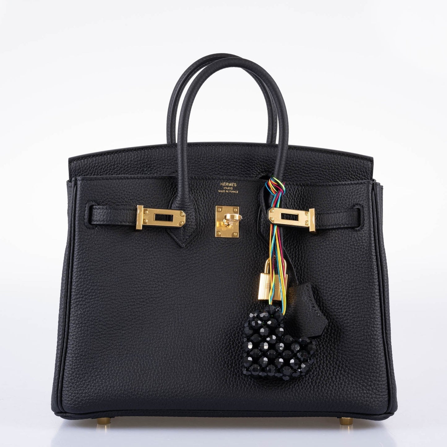 Hermès Birkin 25 Black Togo with Gold Hardware