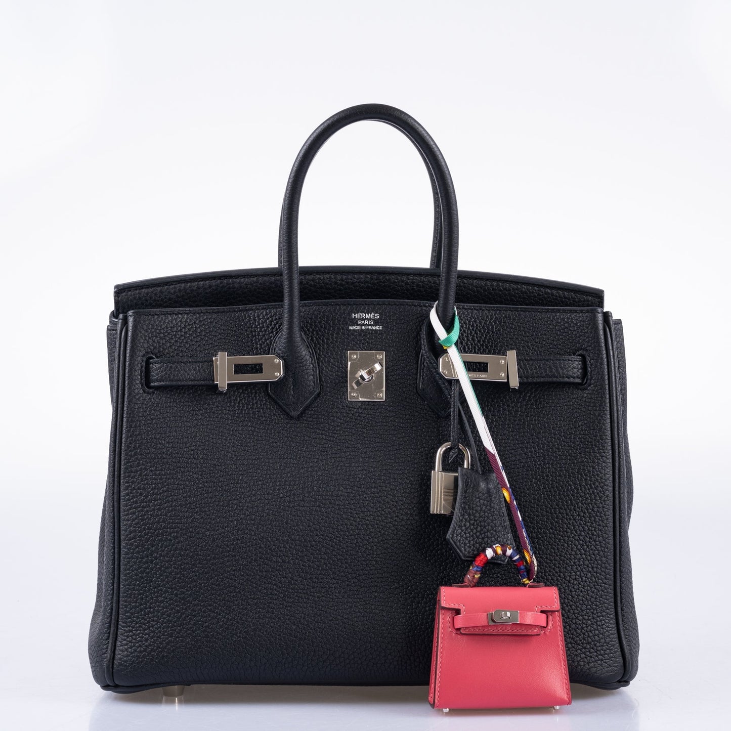 Hermès Birkin 25 Black Togo with Palladium Hardware