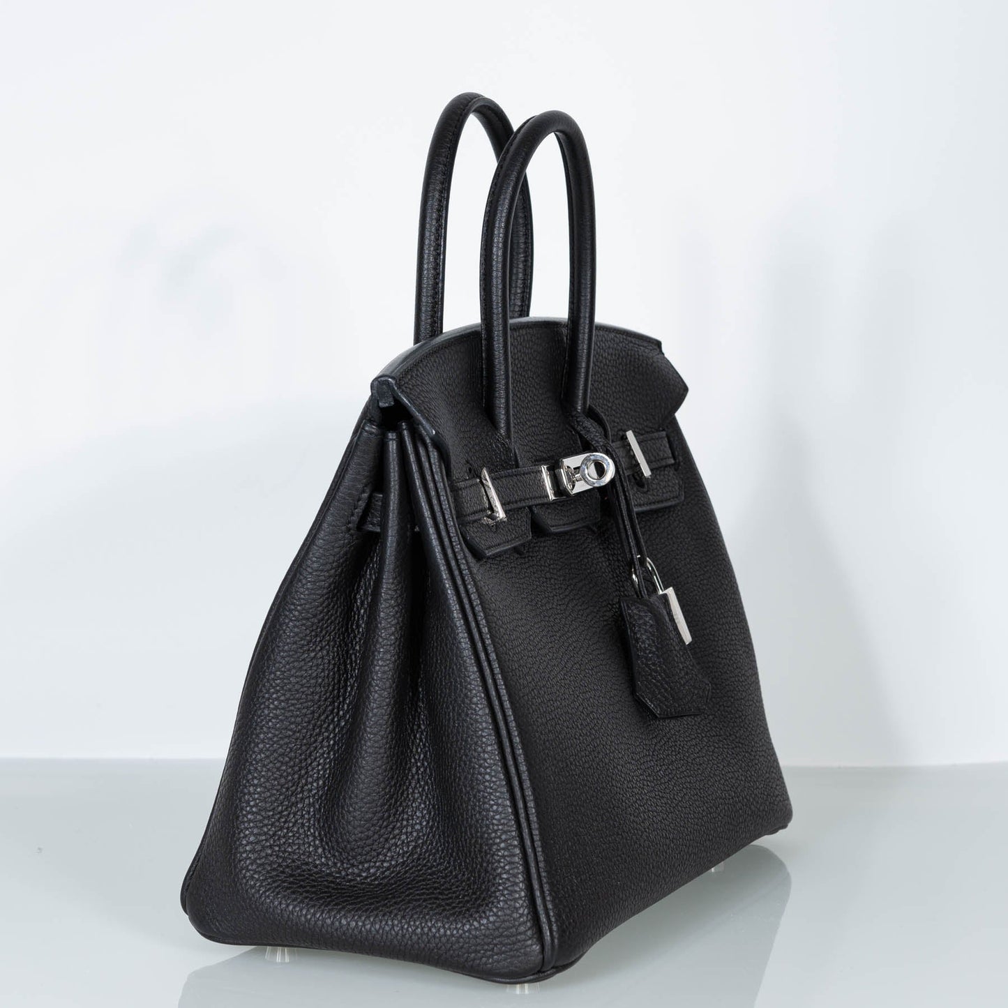 Hermès Birkin 25 Black Togo with Palladium Hardware